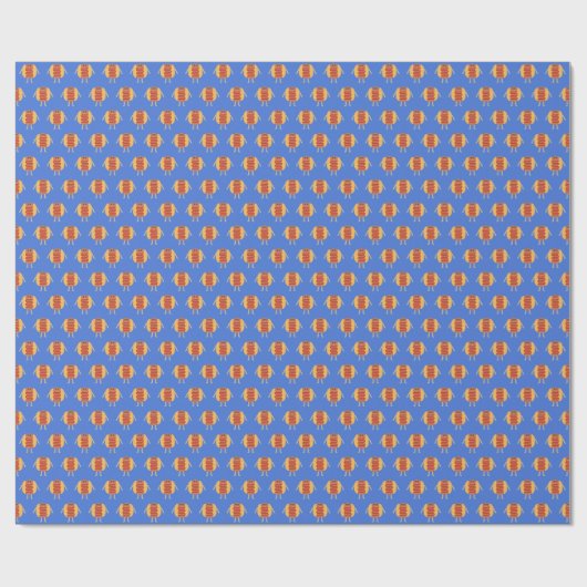 Stubby Lil Weenie Wrapping Paper Cadeaupapier (Vlak)