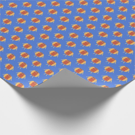 Stubby Lil Weenie Wrapping Paper Cadeaupapier (Hoek)