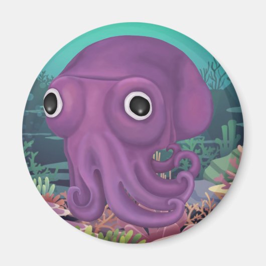 Stubby Squid Magneet (Voorkant)