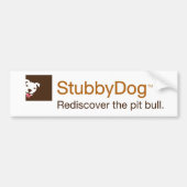 StubbyDog bumpersticker (Voorkant)
