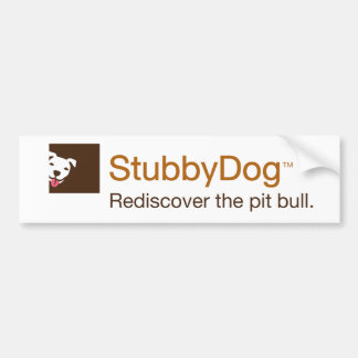 StubbyDog bumpersticker