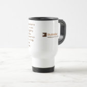 StubbyDog Travel Mug met gedicht Reisbeker (Voorkant rechts)