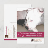 StubbyDog Valentijn #3 Feestdagenkaart (Voorkant / Achterkant)