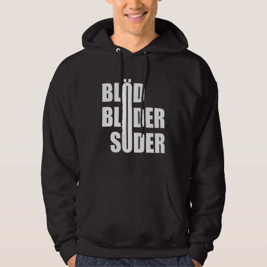Stuble Stöder Politieke Demonstratie Hoodie (Voorkant)