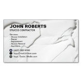 Stucco Construction Magnetisch Visitekaartje (Voorkant)