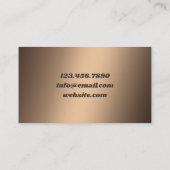 Stucco-contractant Visitekaartje (Achterkant)