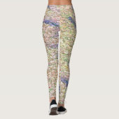 Stucco Green Zee Leggings (Achterkant)