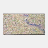 Stucco Groene Zee Desk Mat (Voorkant)