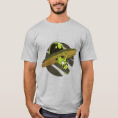 Stuck Alien T-shirt (Voorkant)