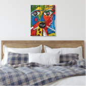 Stuck Canvas Afdruk (Insitu (Slaapkamer))