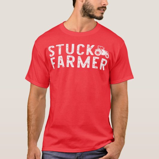 Stuck Farmer T-shirt (Voorkant)