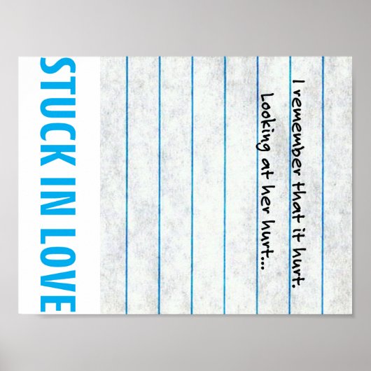 Stuck in Love Poster (Voorkant)