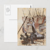 Stuck in Mud Civil Life Briefkaart (Voorkant / Achterkant)