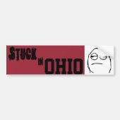 Stuck in Ohio Bumpersticker (Voorkant)