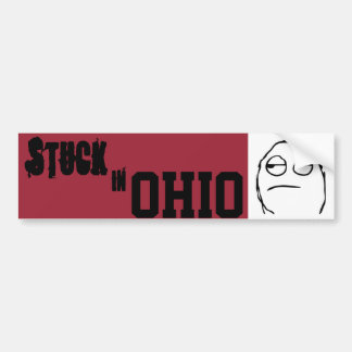 Stuck in Ohio Bumpersticker