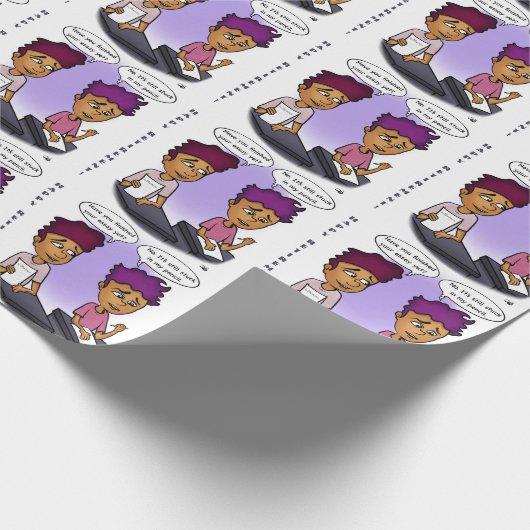 Stuck in Pencil Cadeaupapier (Hoek)