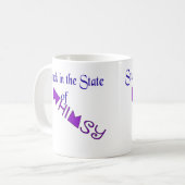 Stuck in the State of Whimsy Koffiemok (Voorkant links)