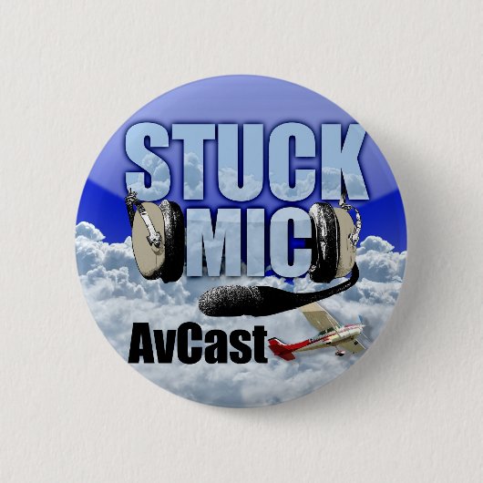 Stuck Mic AvCast Button (Voorkant)
