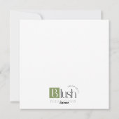 Stuck On You Cactus Love Greeting Card Feestdagenkaart (Achterkant)