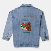Stuck Santa Christmas Jacket (Achterkant)