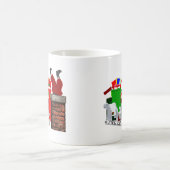 Stuck Santa Unisex Koffiemok (Center)