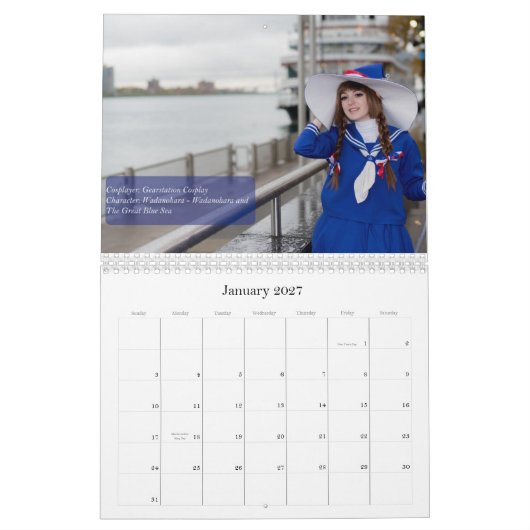 Stuckey Media 2015 Cosplay Calendar Kalender (Jan 2027)