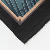 Stud Canadian Wolf Bird Funny Loon Humor  Fleece Deken (Hoek)