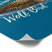 Stud Canadian Wolf Bird Funny Loon Humor Meme Sayi Poster (Hoek)