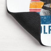 Stud Canadian Wolf Funny Loon Bird Humor Quote Muismat (Hoek)