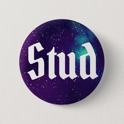 Stud galaxy Identity Ronde Button 5,7 Cm (Voorkant)