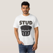 STUD MUFFIN FUNNY MANNEN T-SHIRS T-SHIRT (Voorkant volledig)
