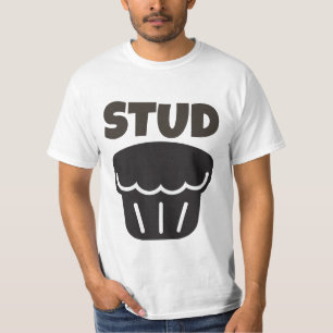 STUD MUFFIN FUNNY MANNEN T-SHIRS T-SHIRT