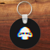 Stud Muffin Funny Muffin Varwave Edm Cyber Glitch  Sleutelhanger (Voorkant)
