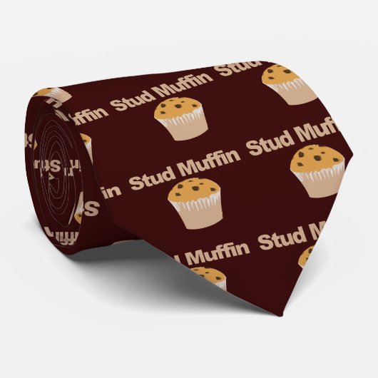 Stud Muffin, Funny Stropdas Gift (Opgerold)
