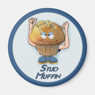 Stud Muffin Humor Magneet