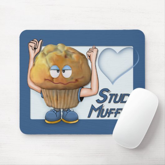 Stud Muffin Humor Muismat (Met muis)