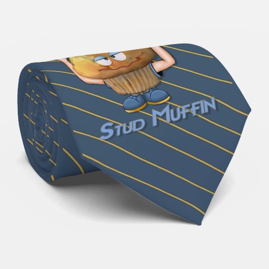 Stud Muffin Humor Stropdas (Opgerold)