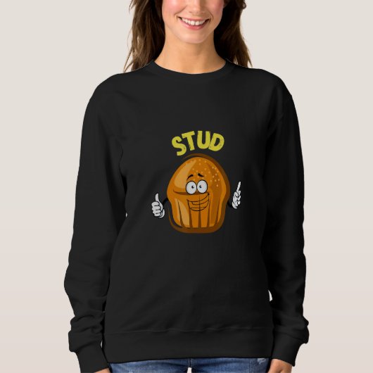 Stud Muffin Kerstmis Trui (Voorkant)