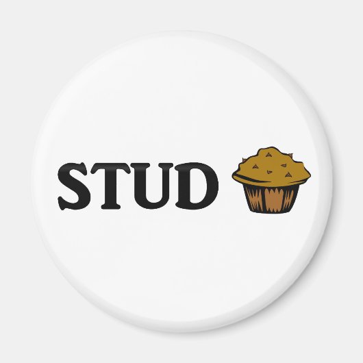 Stud muffin magneet (Voorkant)