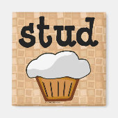 Stud Muffin Magneet (Voorkant)