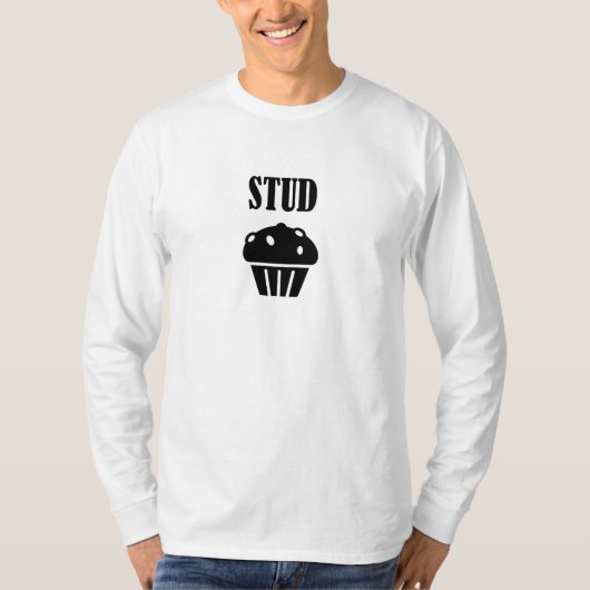 STUD Muffin Mannelijk T-shirt (Voorkant)