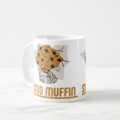 STUD MUFFIN Mokken: Sip in stijl, opvallen! Koffiemok (Voorkant links)
