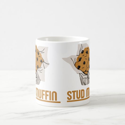 STUD MUFFIN Mokken: Sip in stijl, opvallen! Koffiemok (Center)