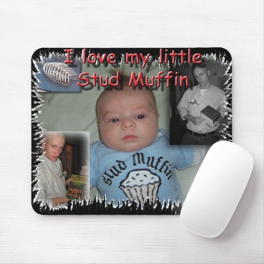 Stud Muffin Mousepad Muismat (Met muis)