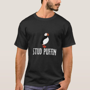 Stud Muffin Retro Style Stud Puffin T-shirt