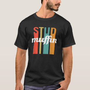 Stud Muffin Retro  Valentijnsdag Gifts T-shirt