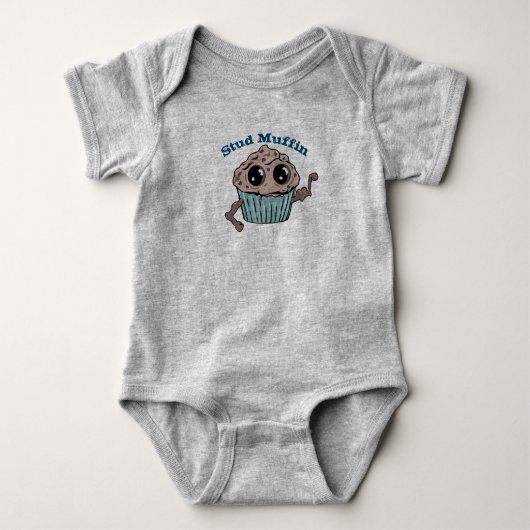 Stud muffin  romper (Voorkant)