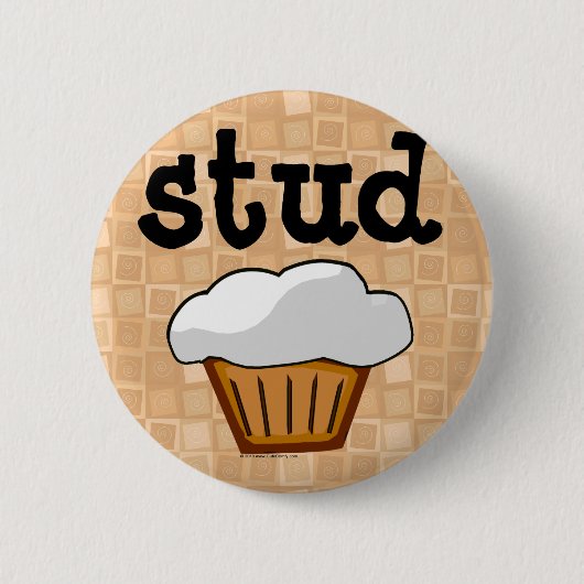 Stud Muffin Ronde Button 5,7 Cm (Voorkant)