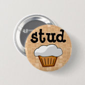 Stud Muffin Ronde Button 5,7 Cm (Voorkant /achterkant)