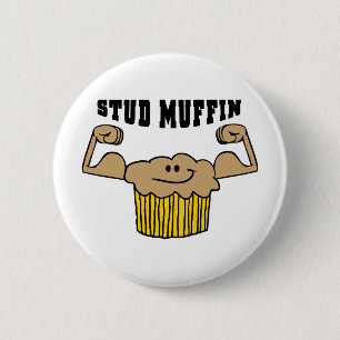 Stud Muffin Ronde Button 5,7 Cm